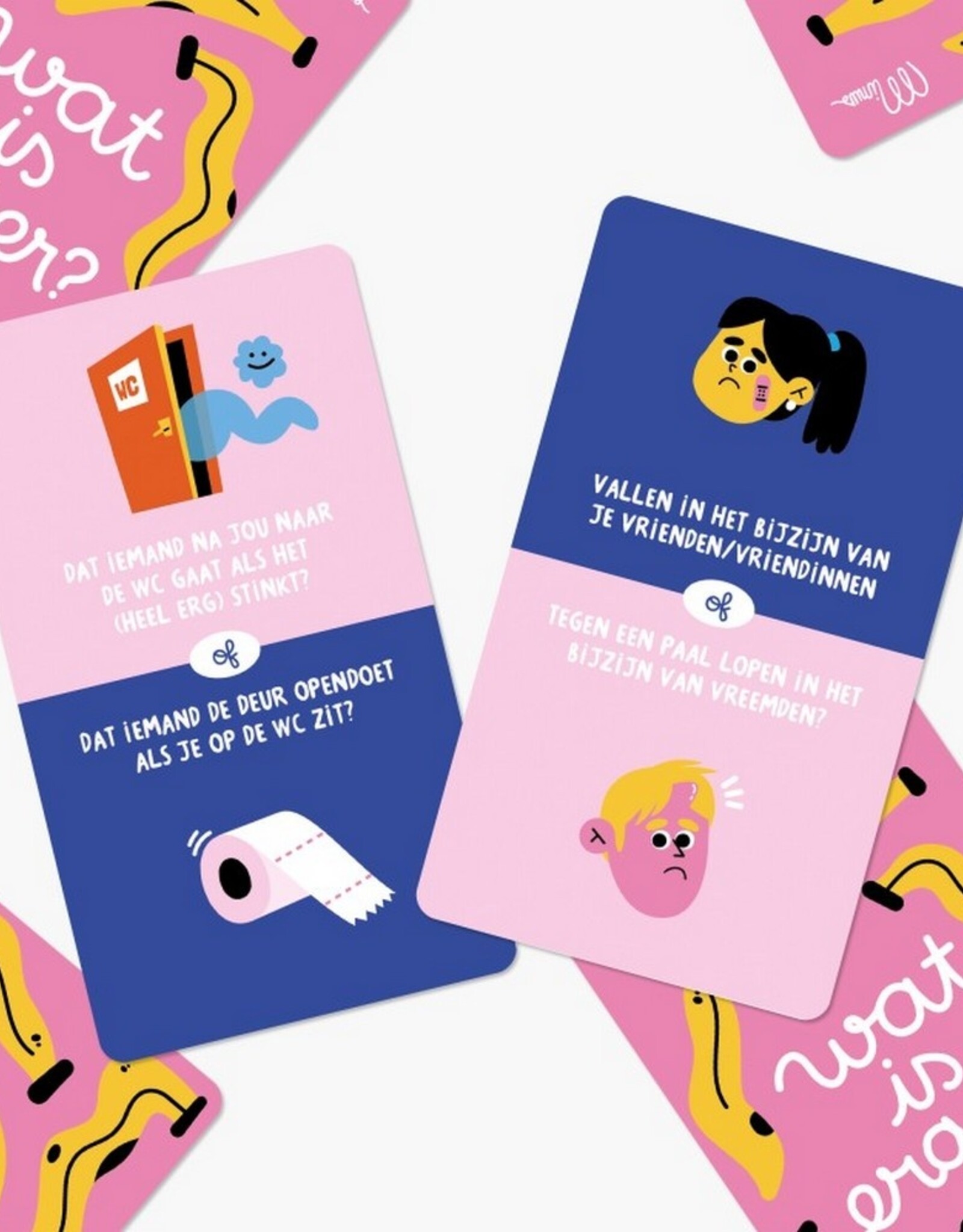 Minus Editions Spel Wat is erger?