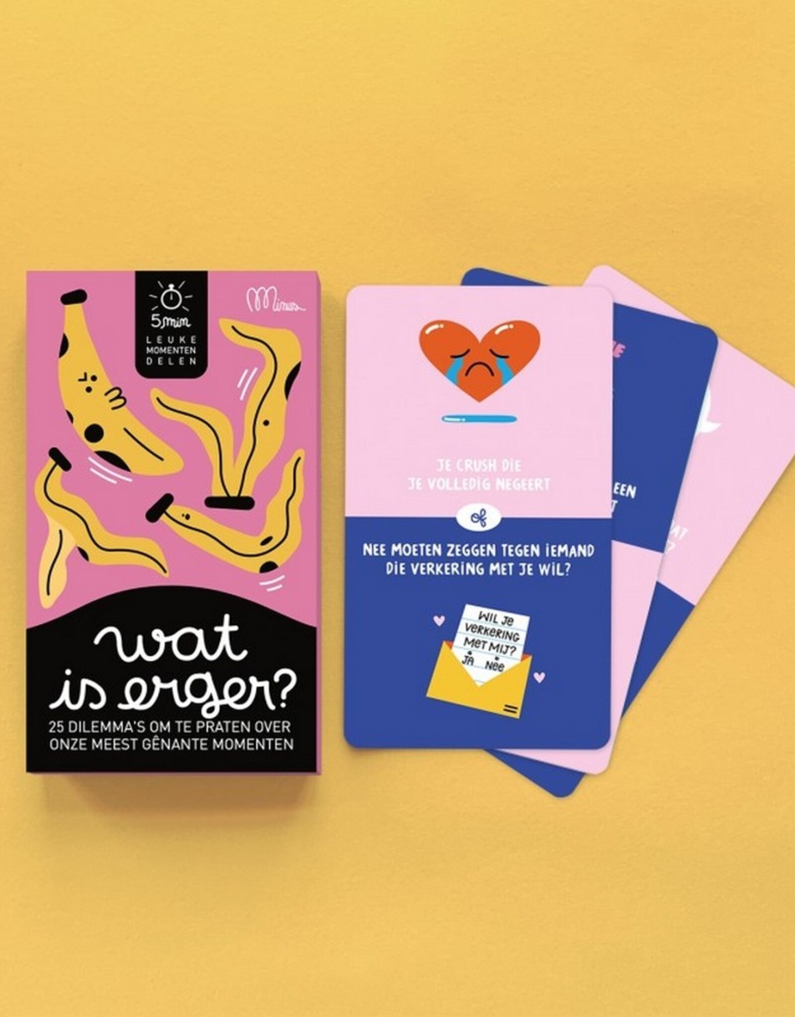 Minus Editions Spel Wat is erger?