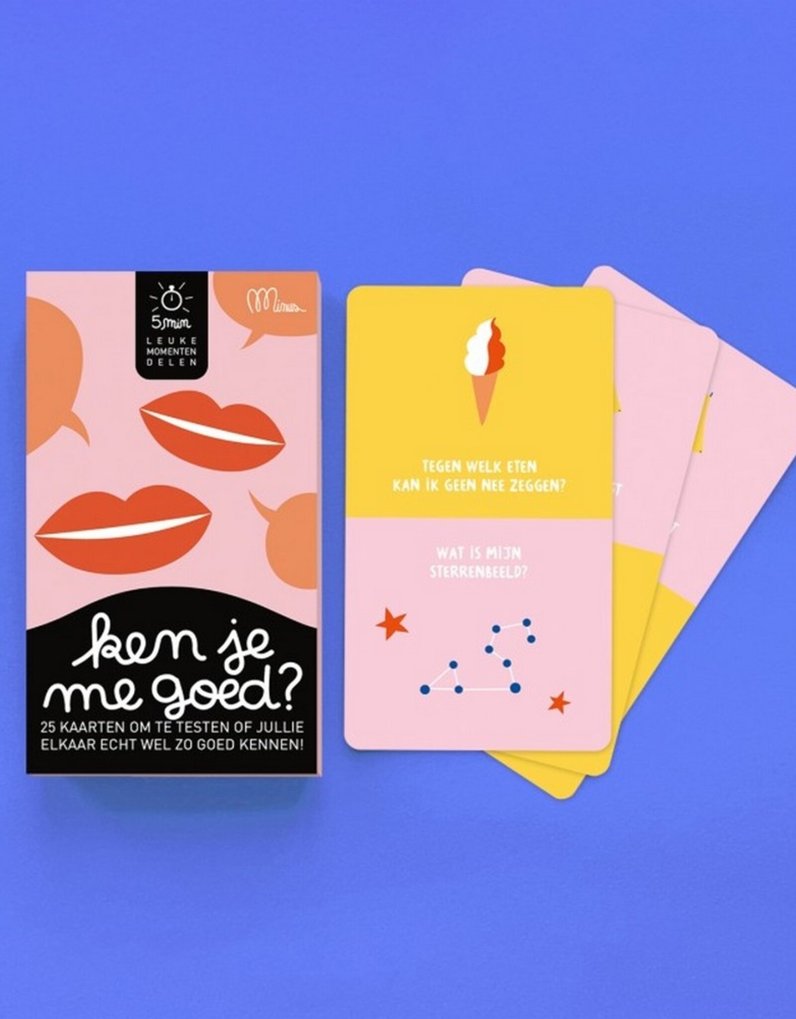 Minus Editions Spel Ken je me goed?