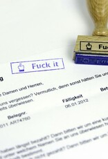 MAGS Vertrieb Stempel Fuck It Stamp