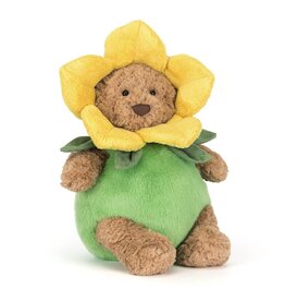 Jellycat Knuffel Bartholomew Bear Daffodil Outfit