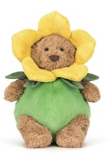 Jellycat Knuffel Bartholomew Bear Daffodil Outfit