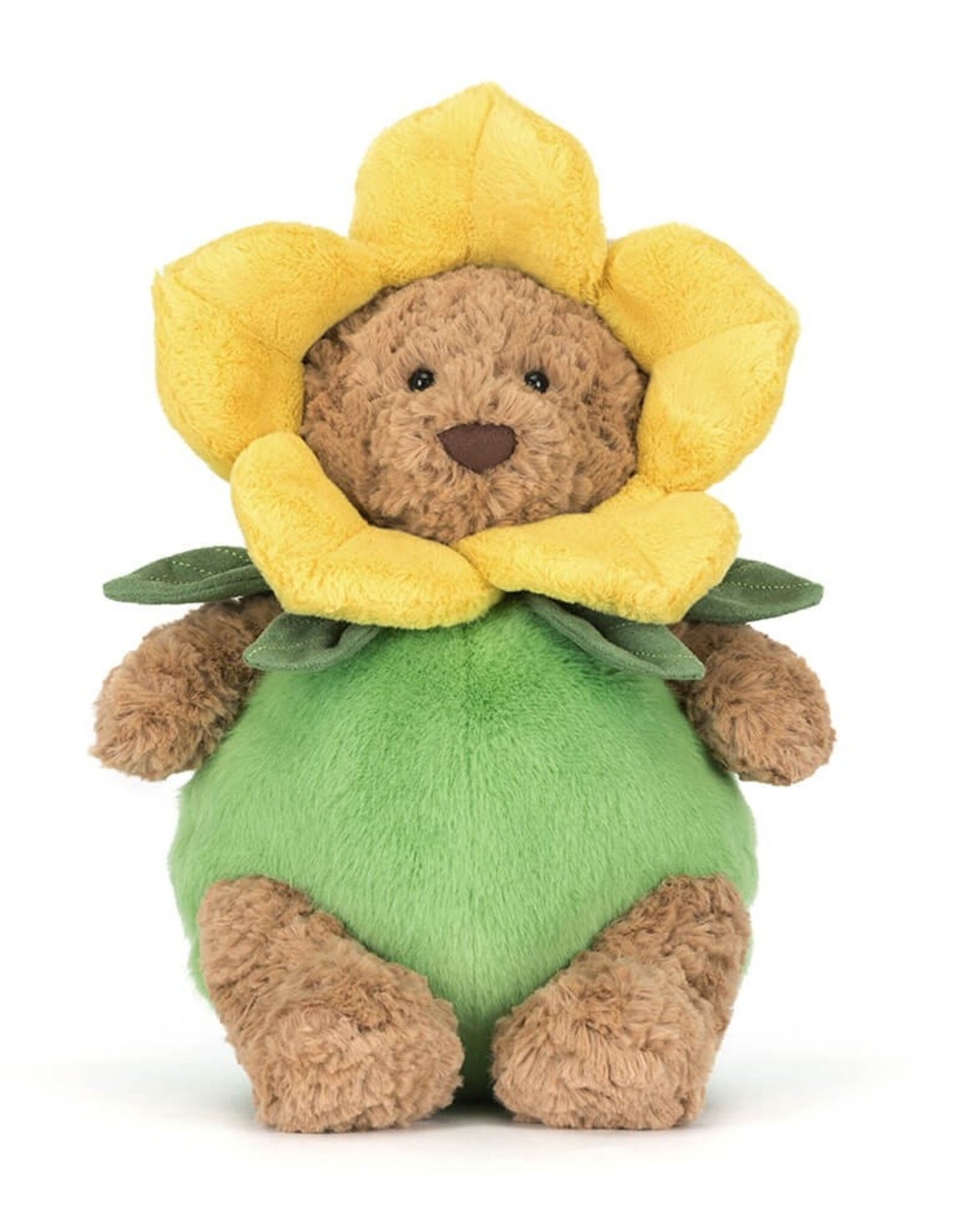 Jellycat Knuffel Bartholomew Bear Daffodil Outfit