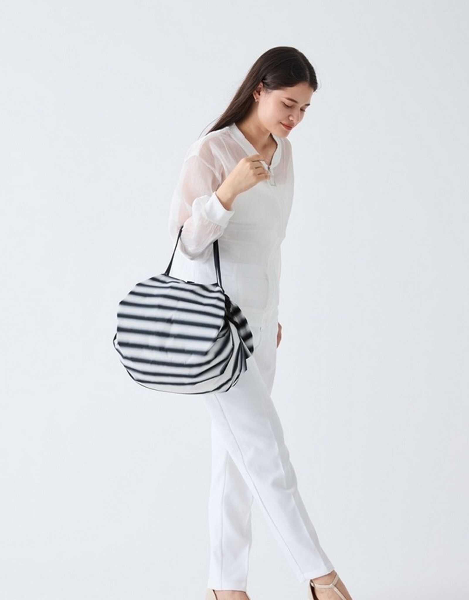 Shupatto Opvouwbare Shopper Shupatto Highlight Black M