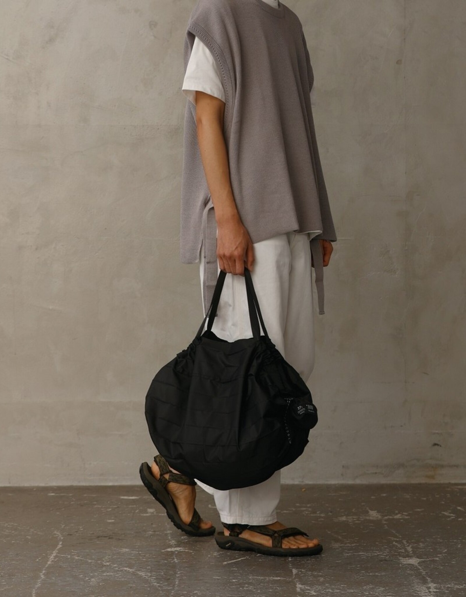 Shupatto Opvouwbare Shopper Shupatto 27L met rits Black