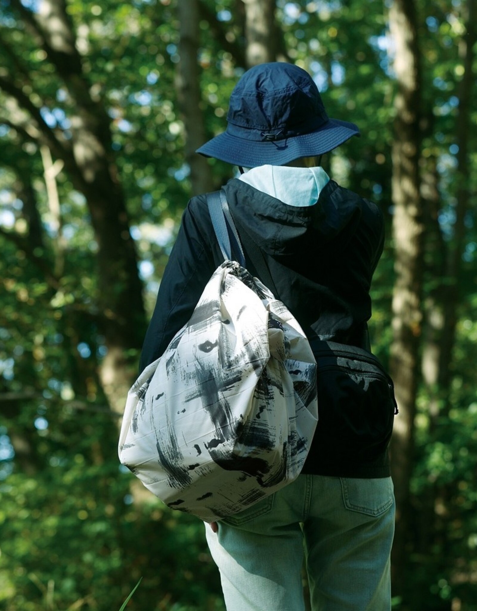 Shupatto Opvouwbare Shopper Shupatto 27L met rits White Birch