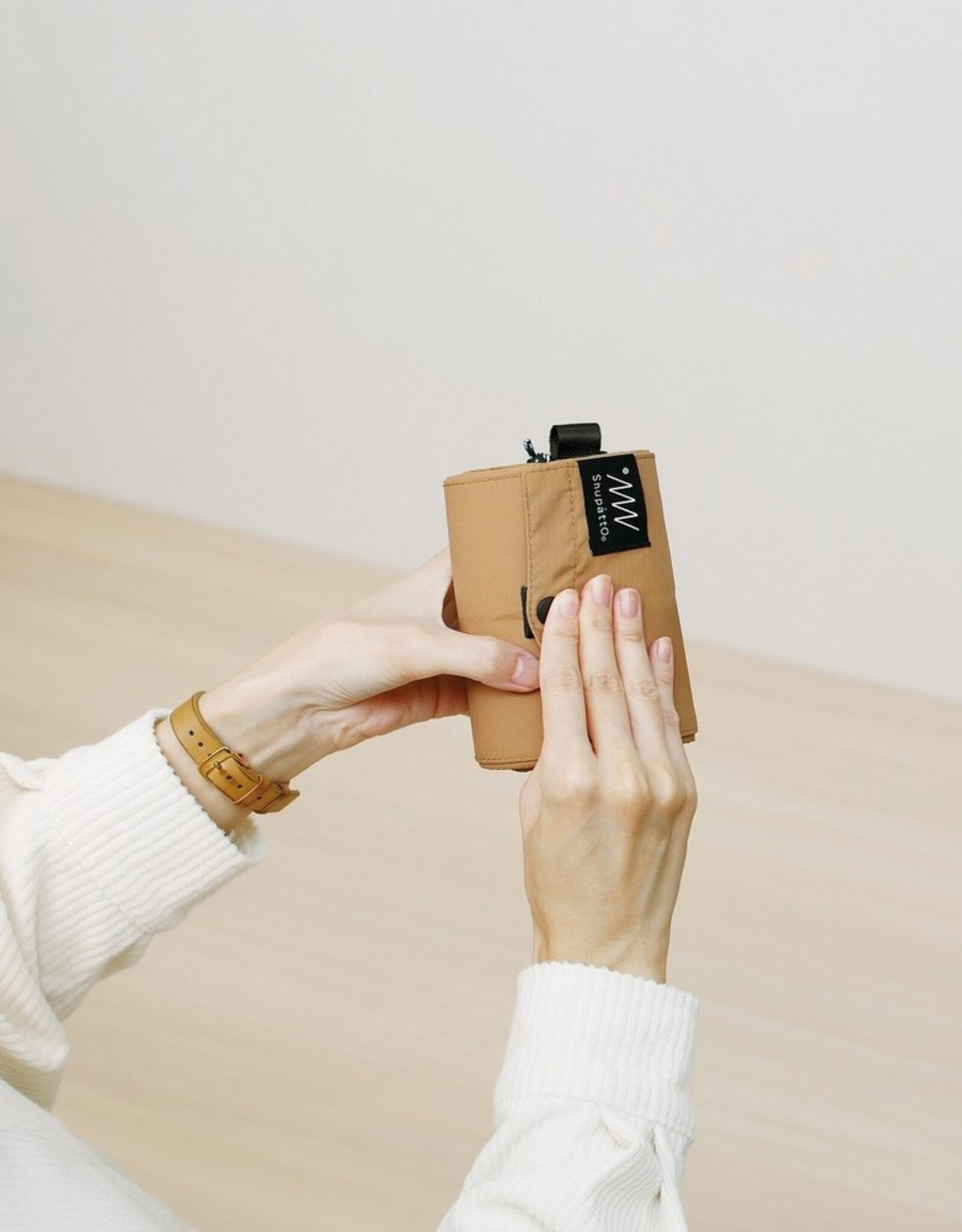 Shupatto Opvouwbare Shopper Shupatto Insulated 20L met rits Amber