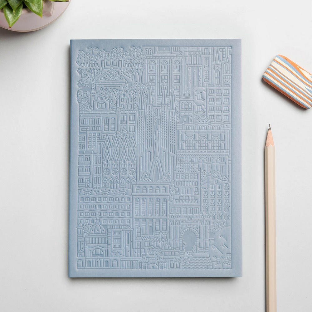 Den Haag Notebook Sky Blauw - Kado om de hoek