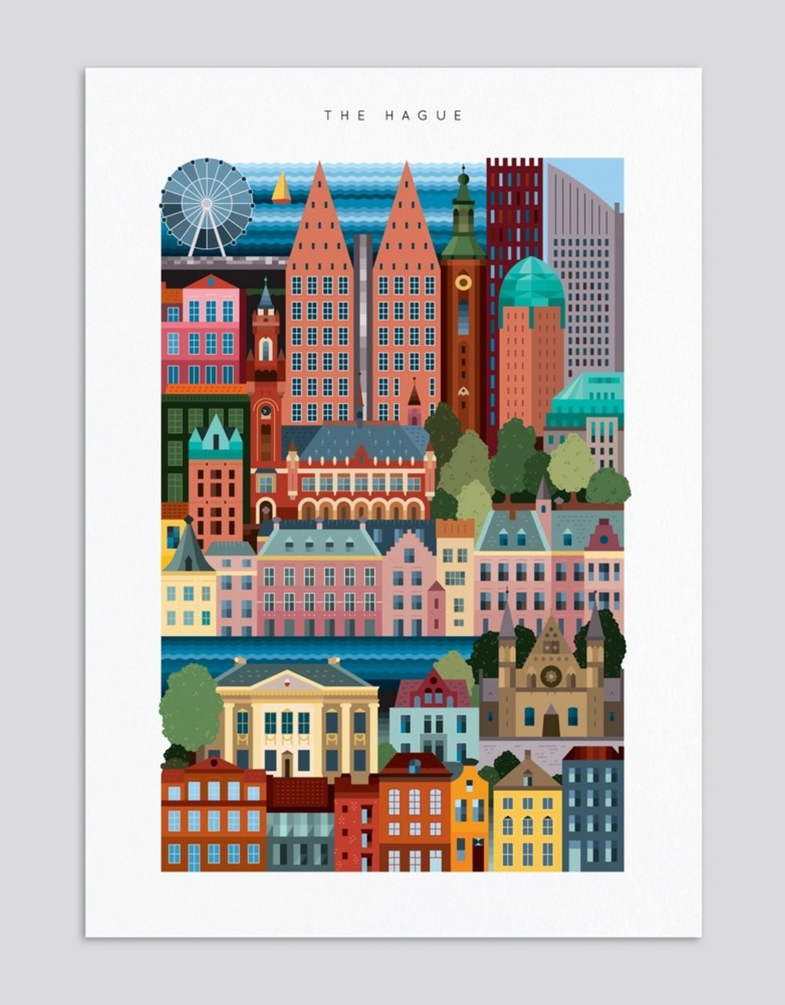 The City Works Print The Hague A3