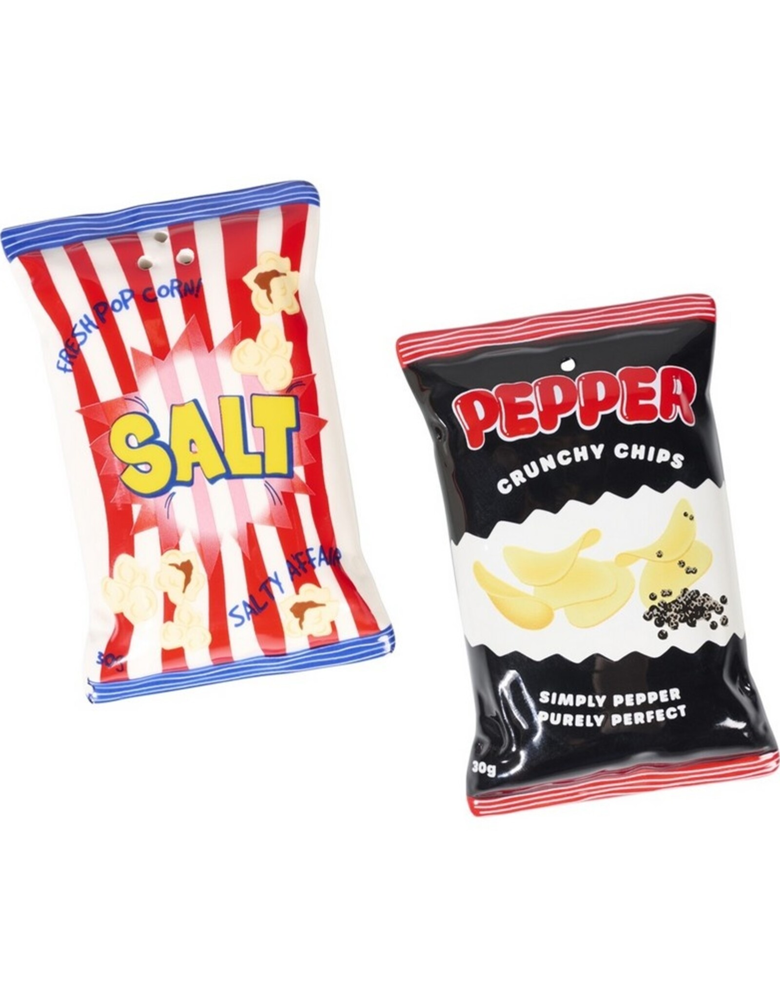 Bitten Peper- en zoutstel Snack Bags 2 stuks