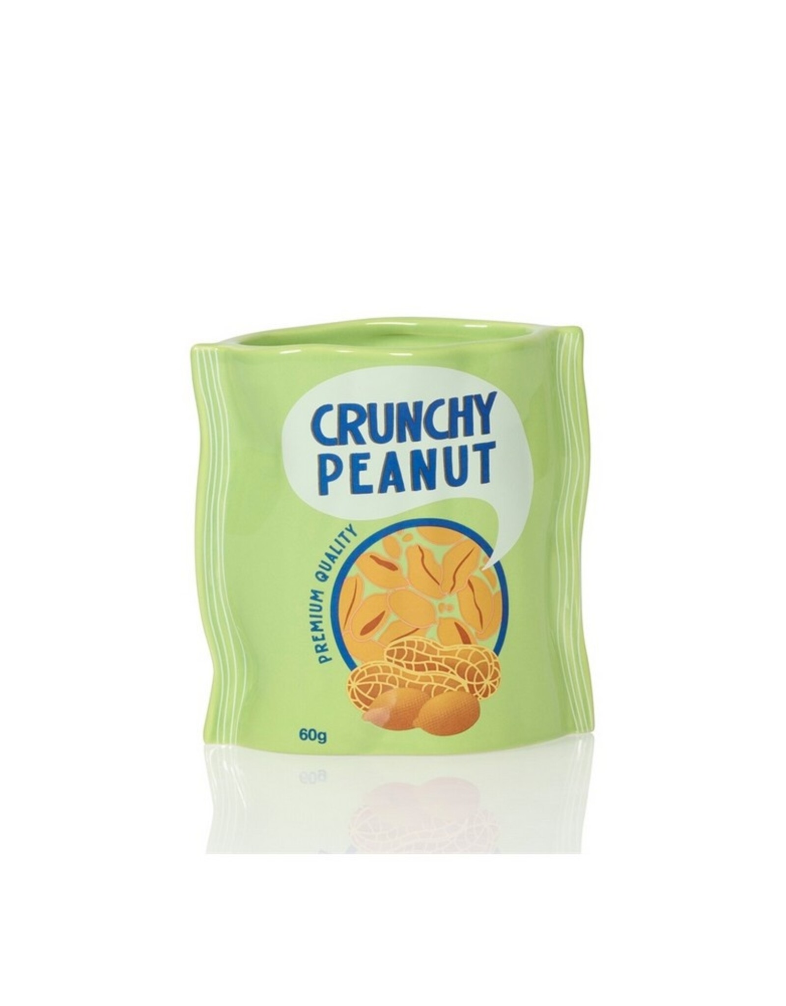 Bitten Peanut Ceramic Bag