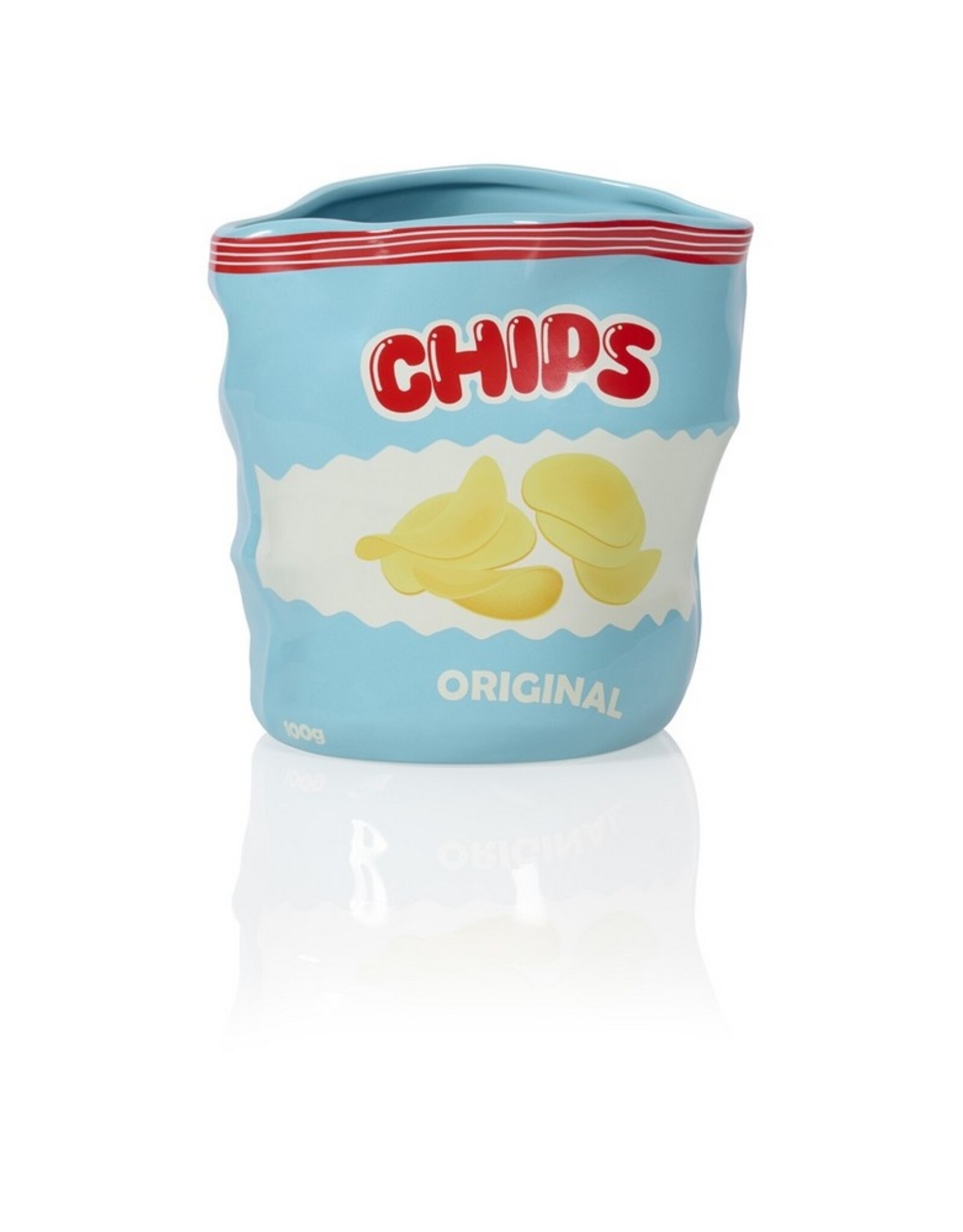 Bitten Chips Ceramic Bag