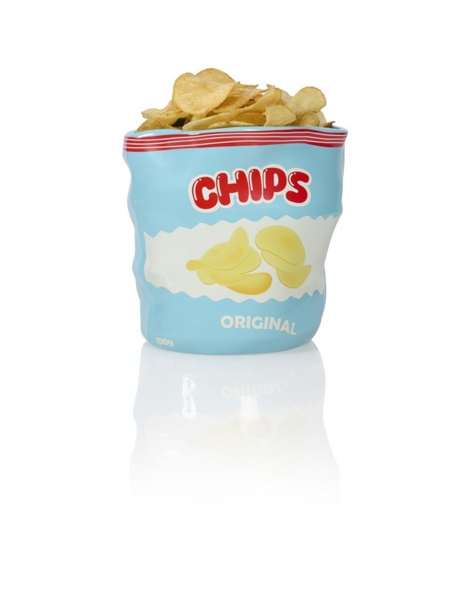 Bitten Chips Ceramic Bag