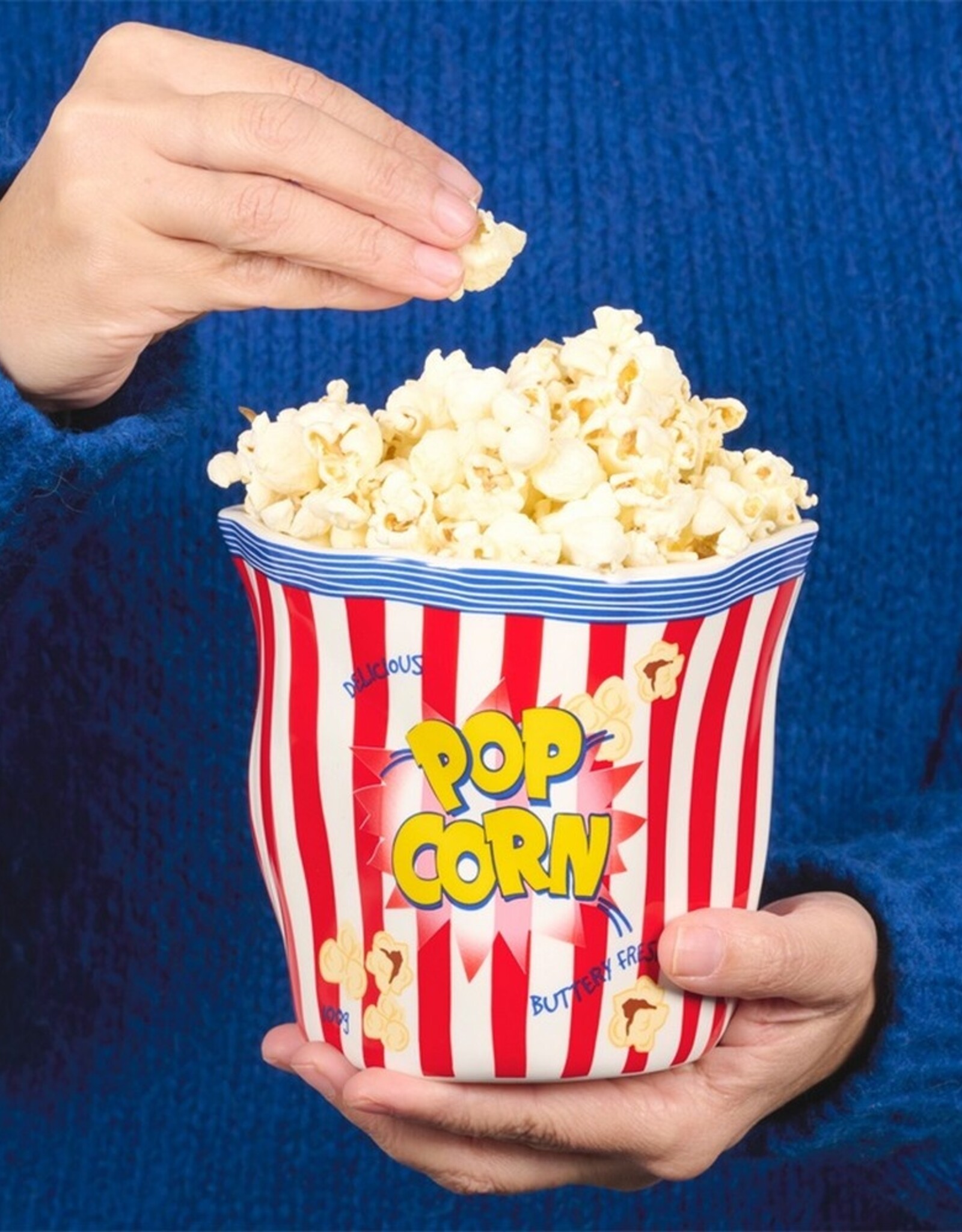 Bitten Popcorn Ceramic Bag