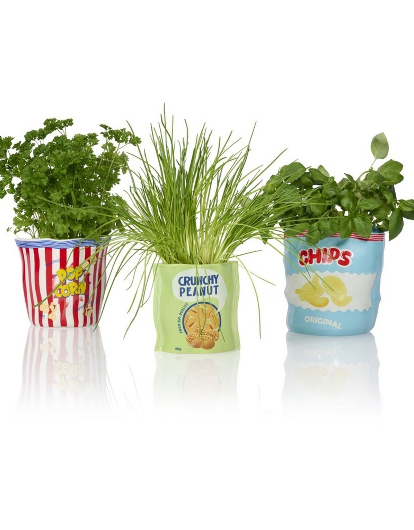 Bitten Popcorn Ceramic Bag