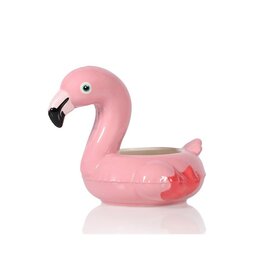 Bitten Planter Floaty Flamingo Pot