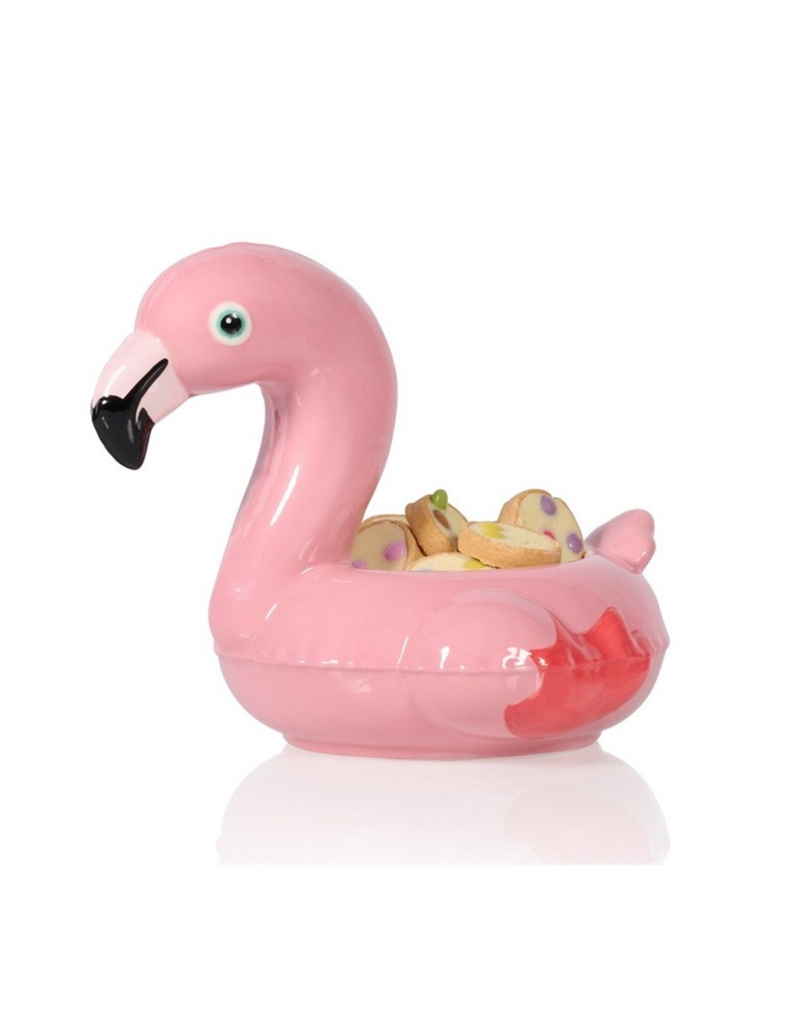 Bitten Planter Floaty Flamingo Pot
