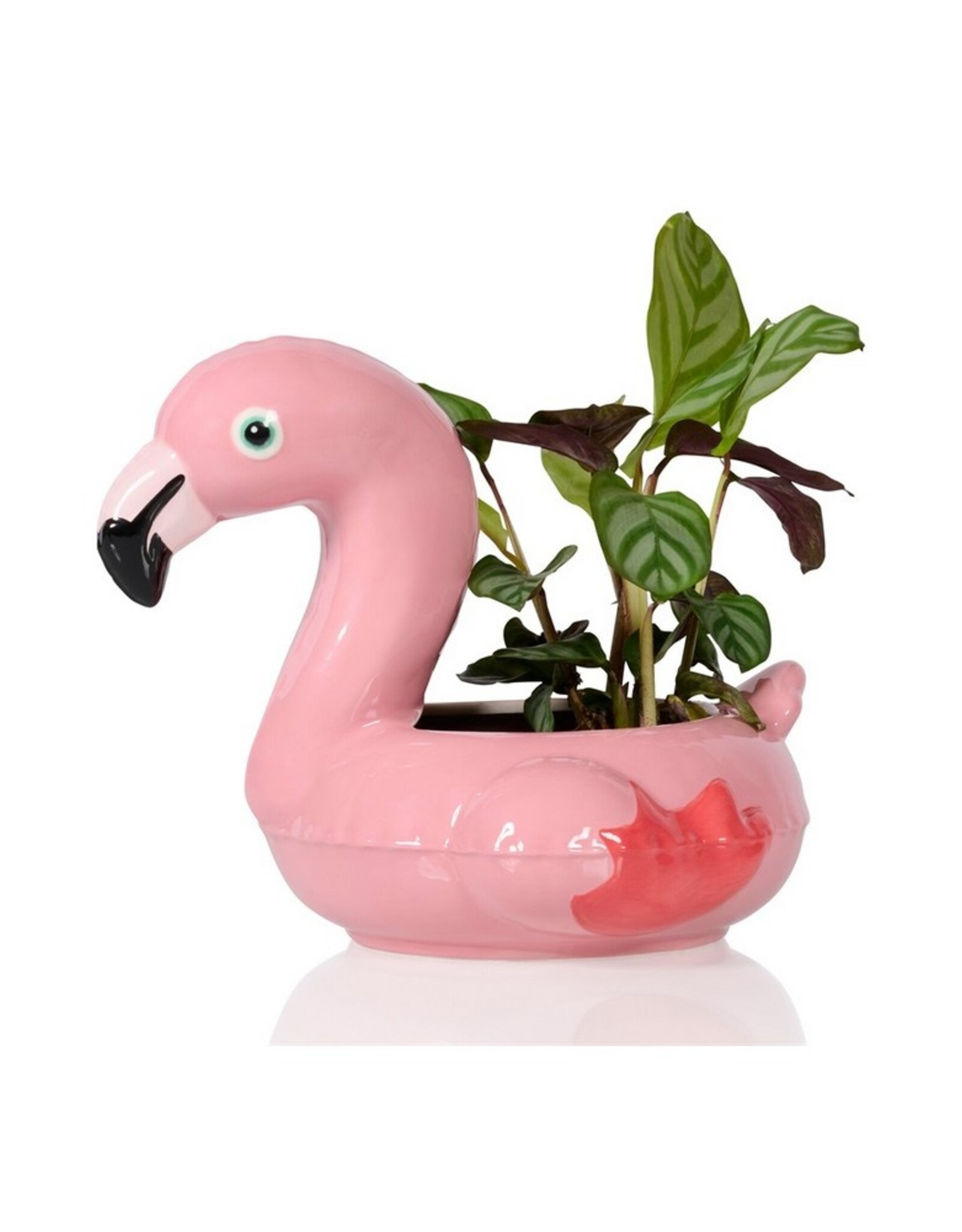 Bitten Planter Floaty Flamingo Pot