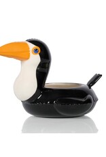 Bitten Planter Floaty Toucan Pot