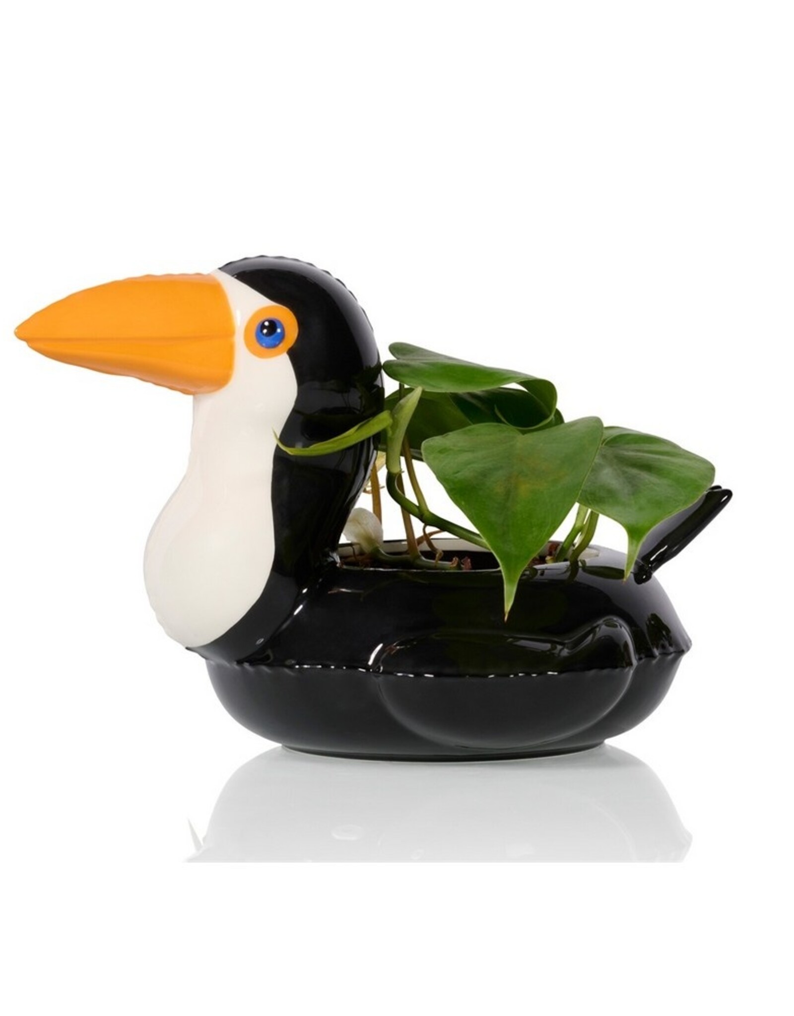 Bitten Planter Floaty Toucan Pot