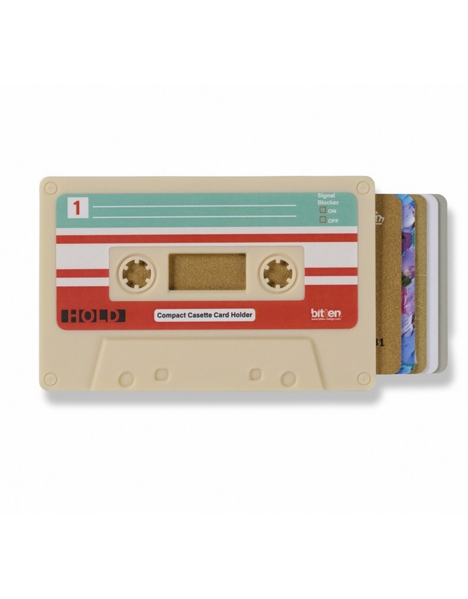 Bitten Kaarthouder Cassette Card Holder Cream
