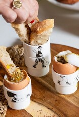 Helen B Eierdop set van 2 Sunday in Paris