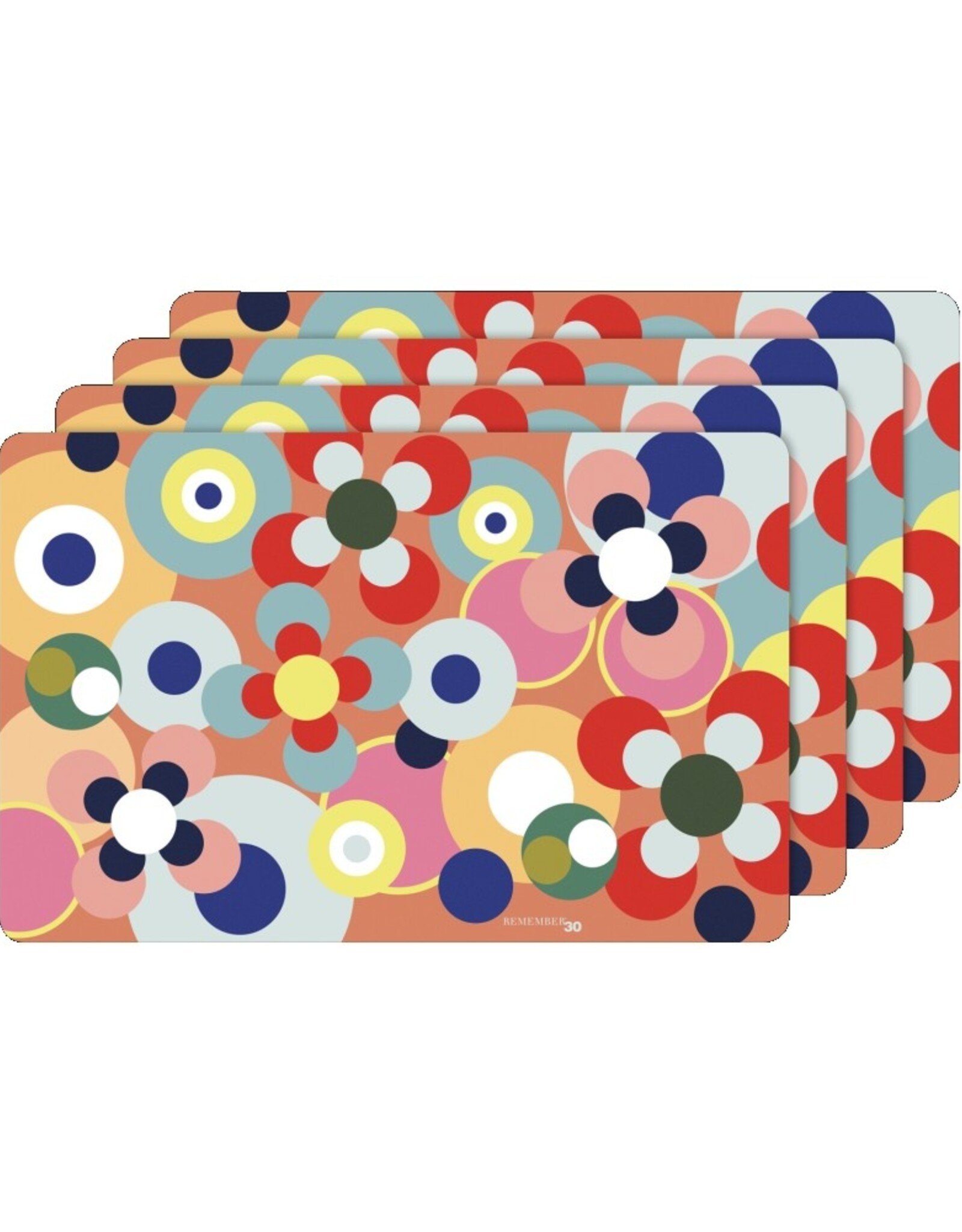 Remember Placemats Remember 30 Sushi set van 4