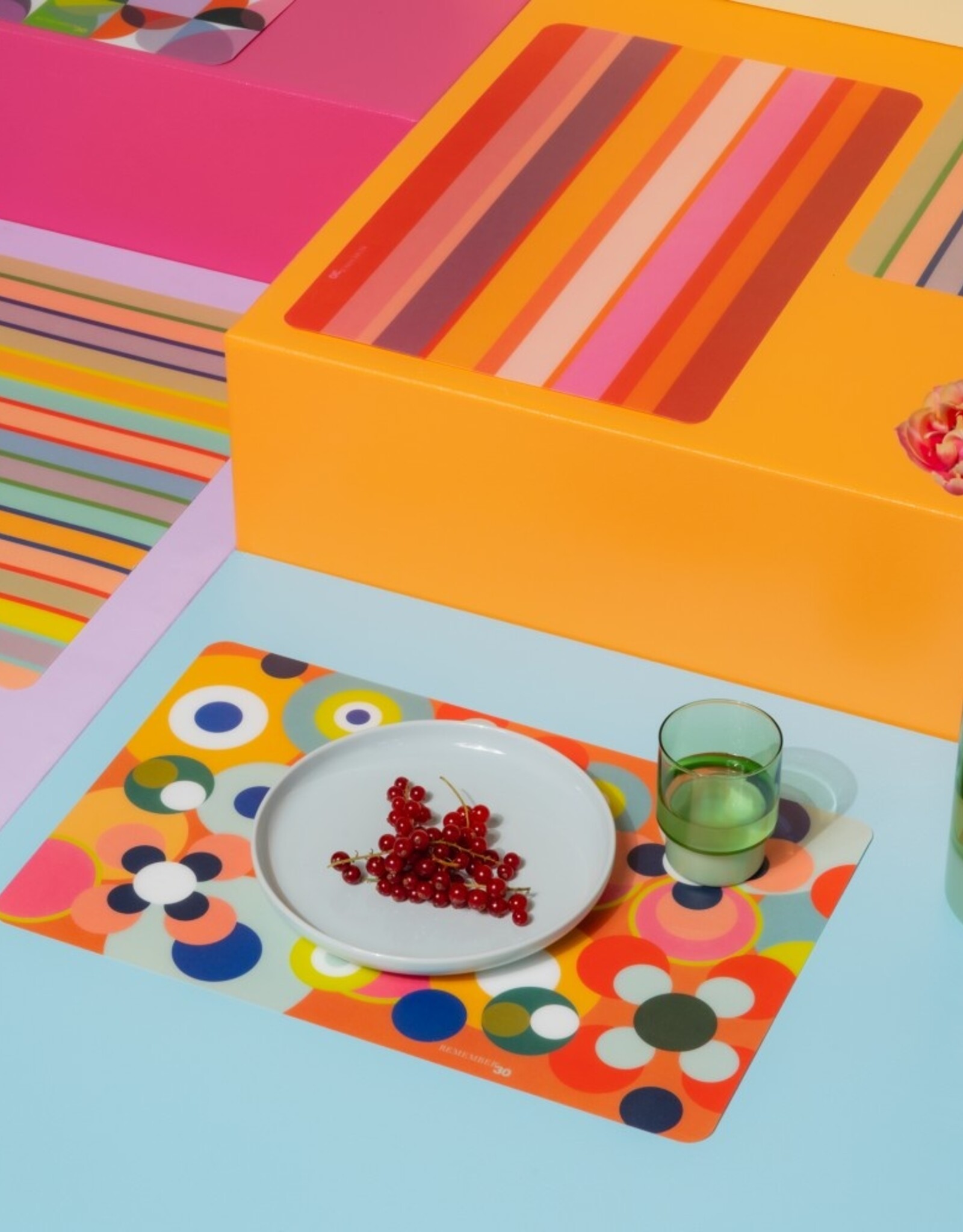 Remember Placemats Remember 30 Sushi set van 4