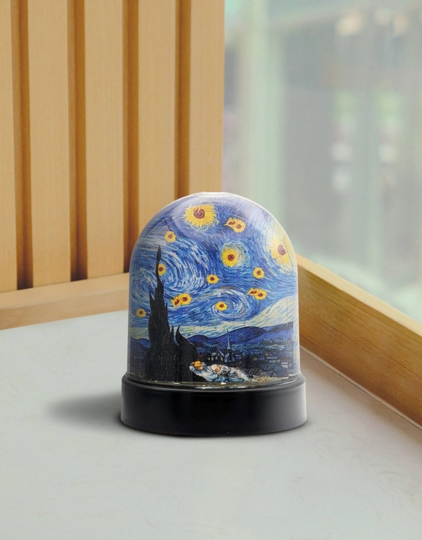 Mon Petit Art Sneeuwbol Van Gogh Starry Night