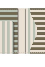 Vacavaliente Paspoorthoes Stripes Nile Green