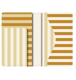 Vacavaliente Paspoorthoes Stripes Vanilla