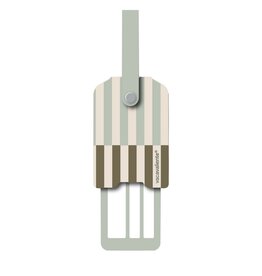 Vacavaliente Kofferlabel Stripes Nile Green