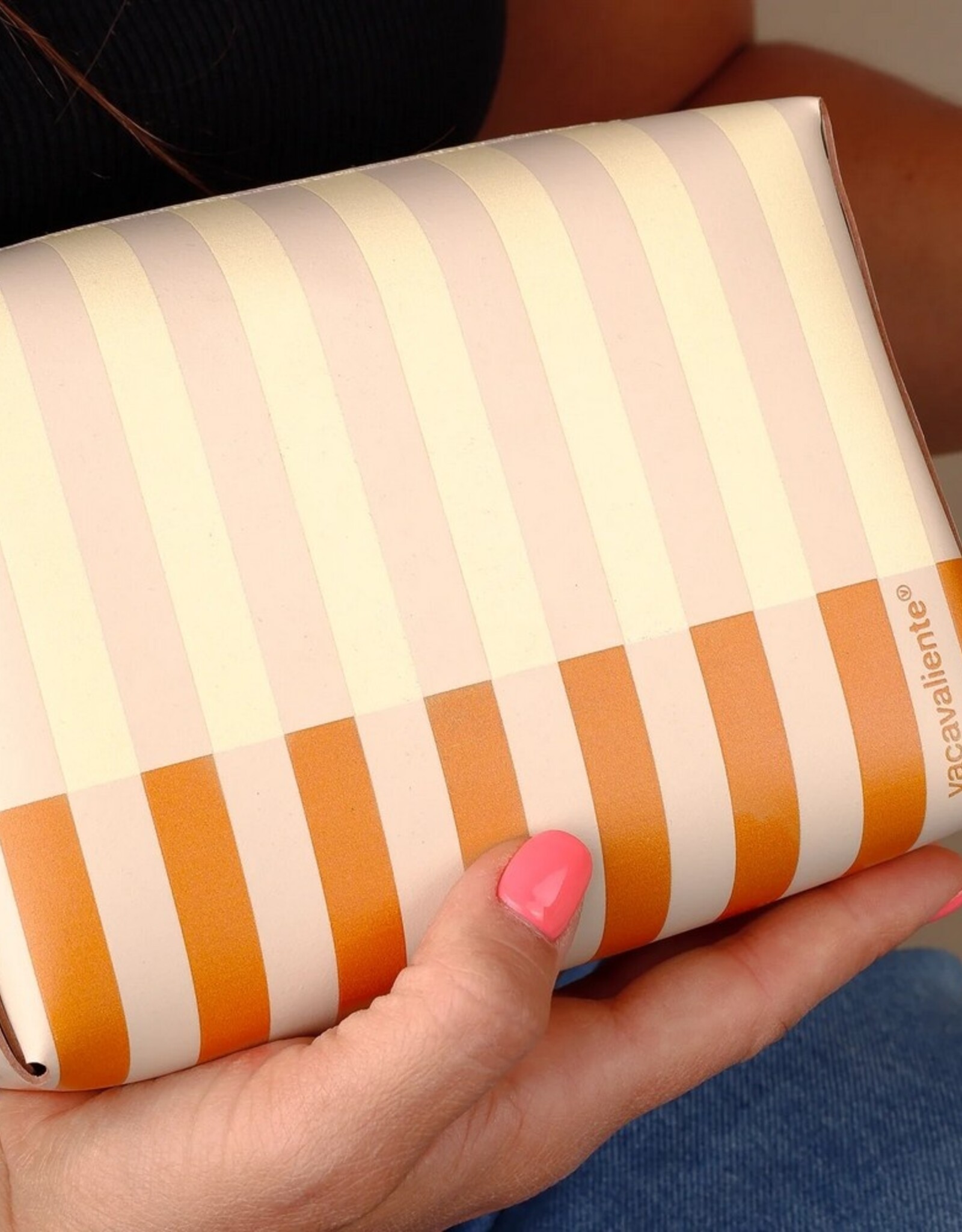 Vacavaliente Toilettas Stripes Vanilla