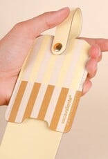 Vacavaliente Kofferlabel Stripes Vanilla