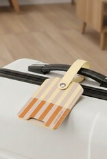 Vacavaliente Kofferlabel Stripes Vanilla