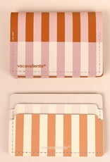 Vacavaliente Kaarthouder Stripes Vanilla