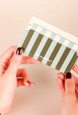 Vacavaliente Kaarthouder Stripes Nile Green