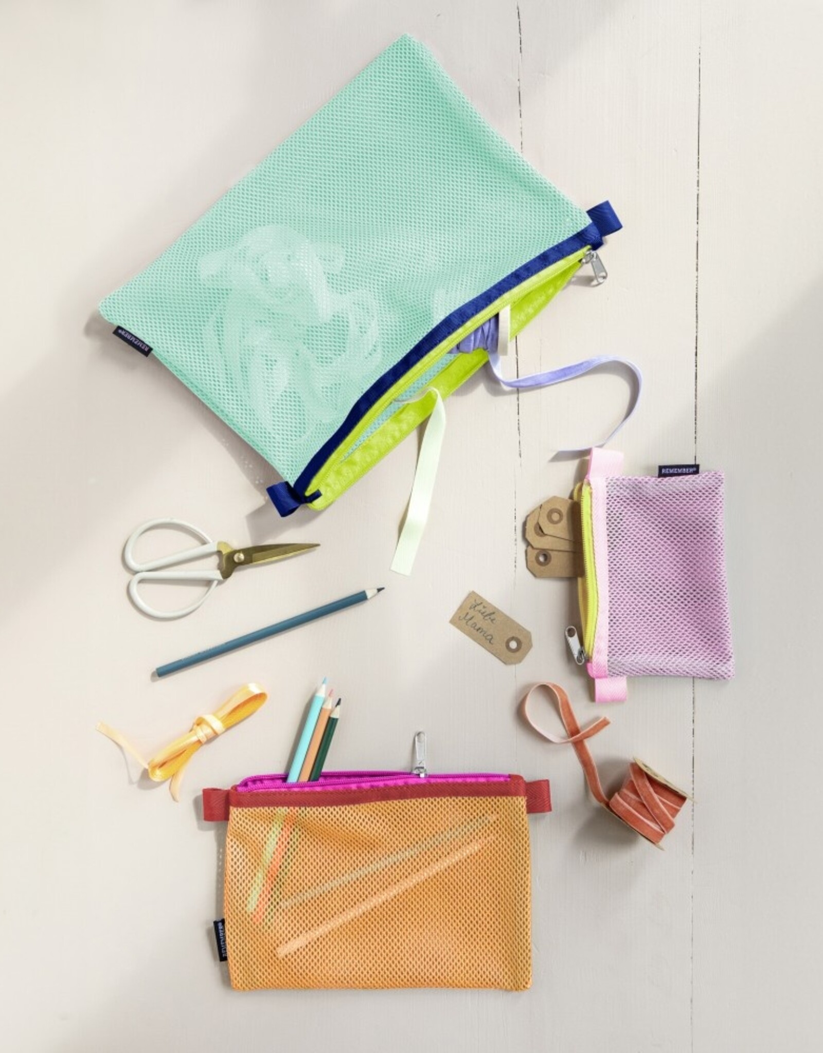 Remember Mesh Bag Set van 3 Alice