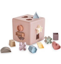 Mushie Vorm Sorteerdoos Pastel