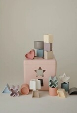 Mushie Vorm Sorteerdoos Pastel