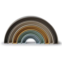 Mushie Stapelspeelgoed Rainbow Hillside