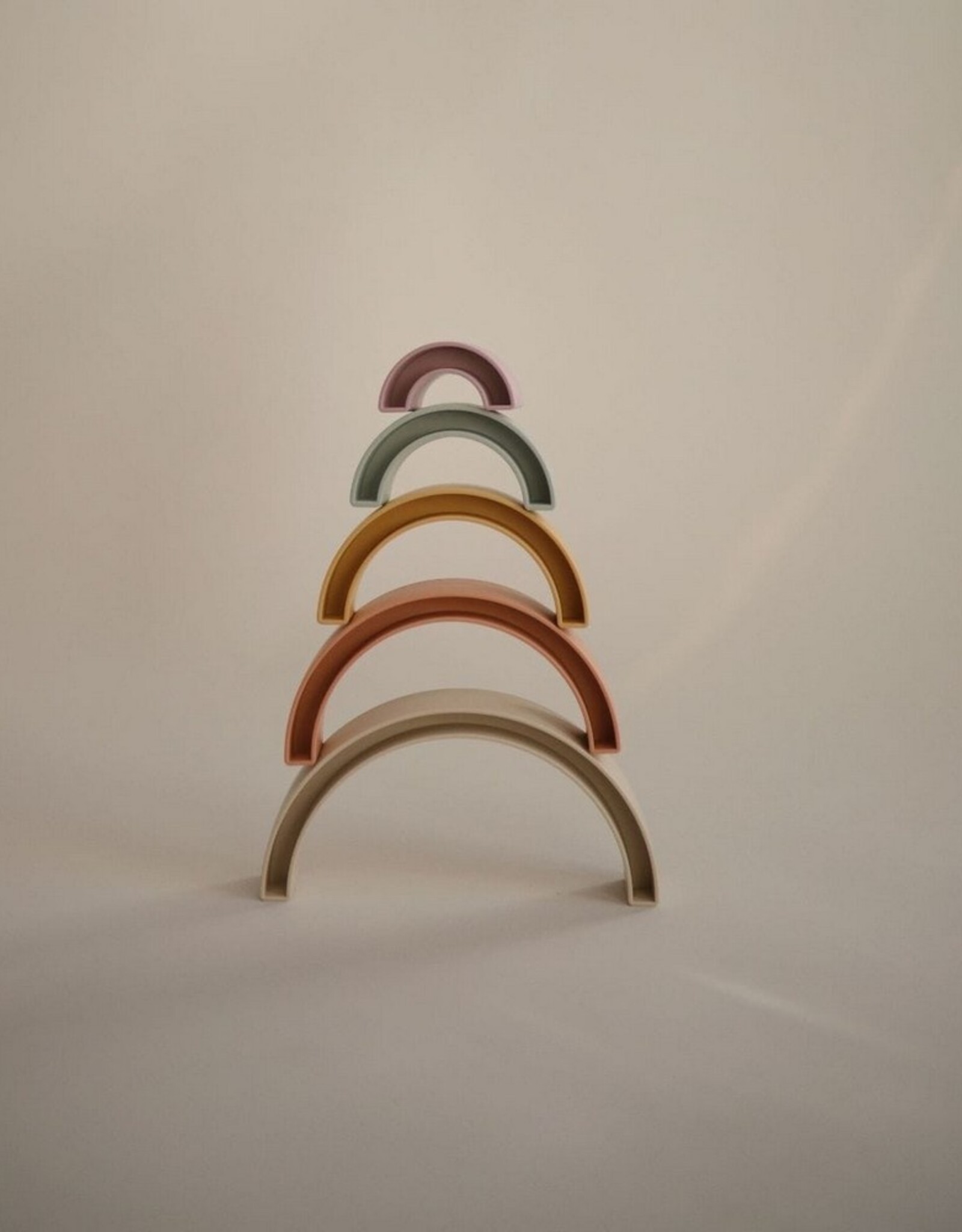 Mushie Stapelspeelgoed Rainbow Tropical