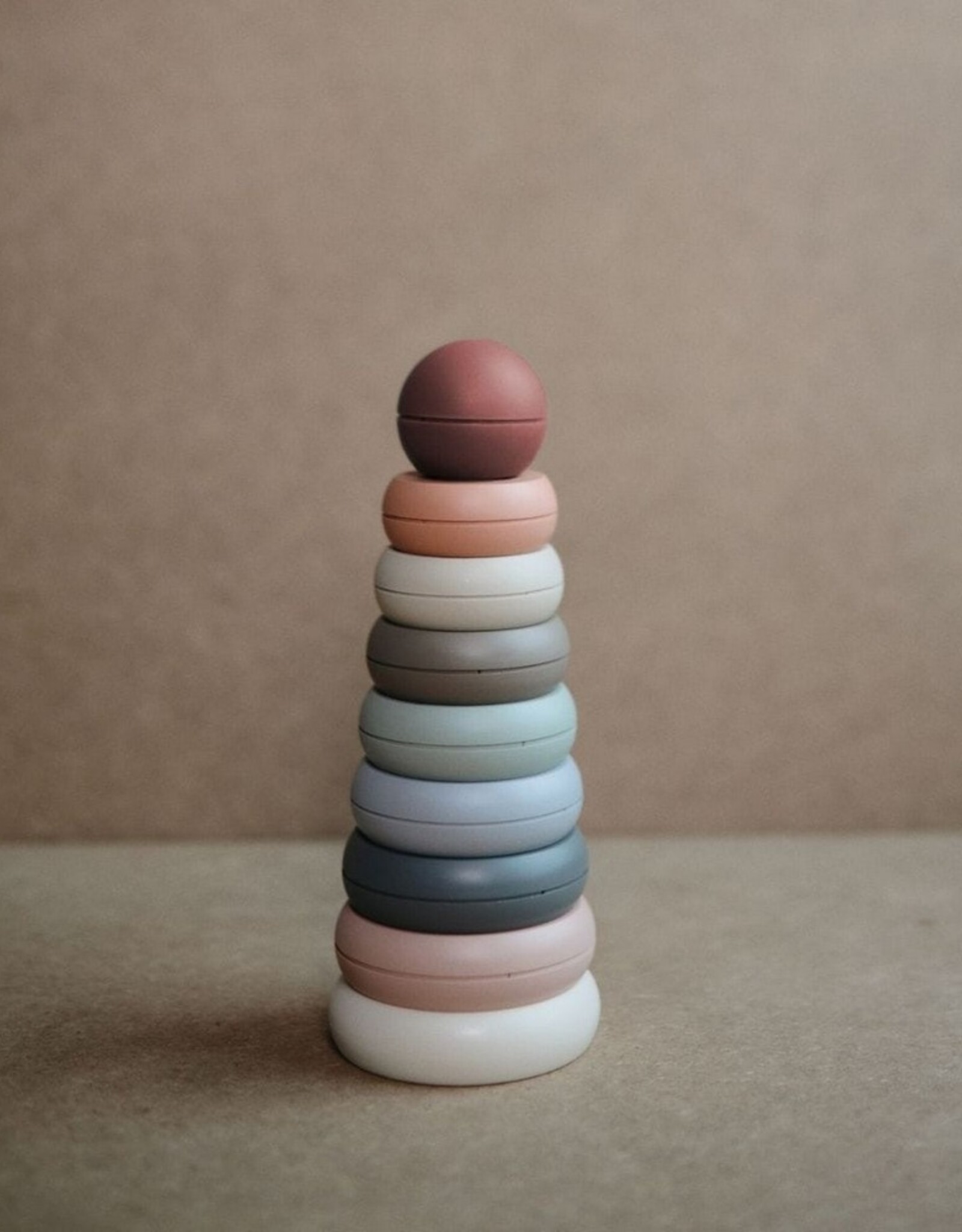 Mushie Stapeltoren met ringen Original