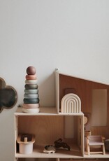 Mushie Stapeltoren met ringen Original