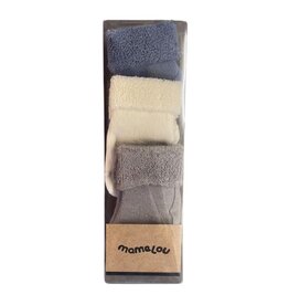 Mamelou Sokjes 3 paar Grey