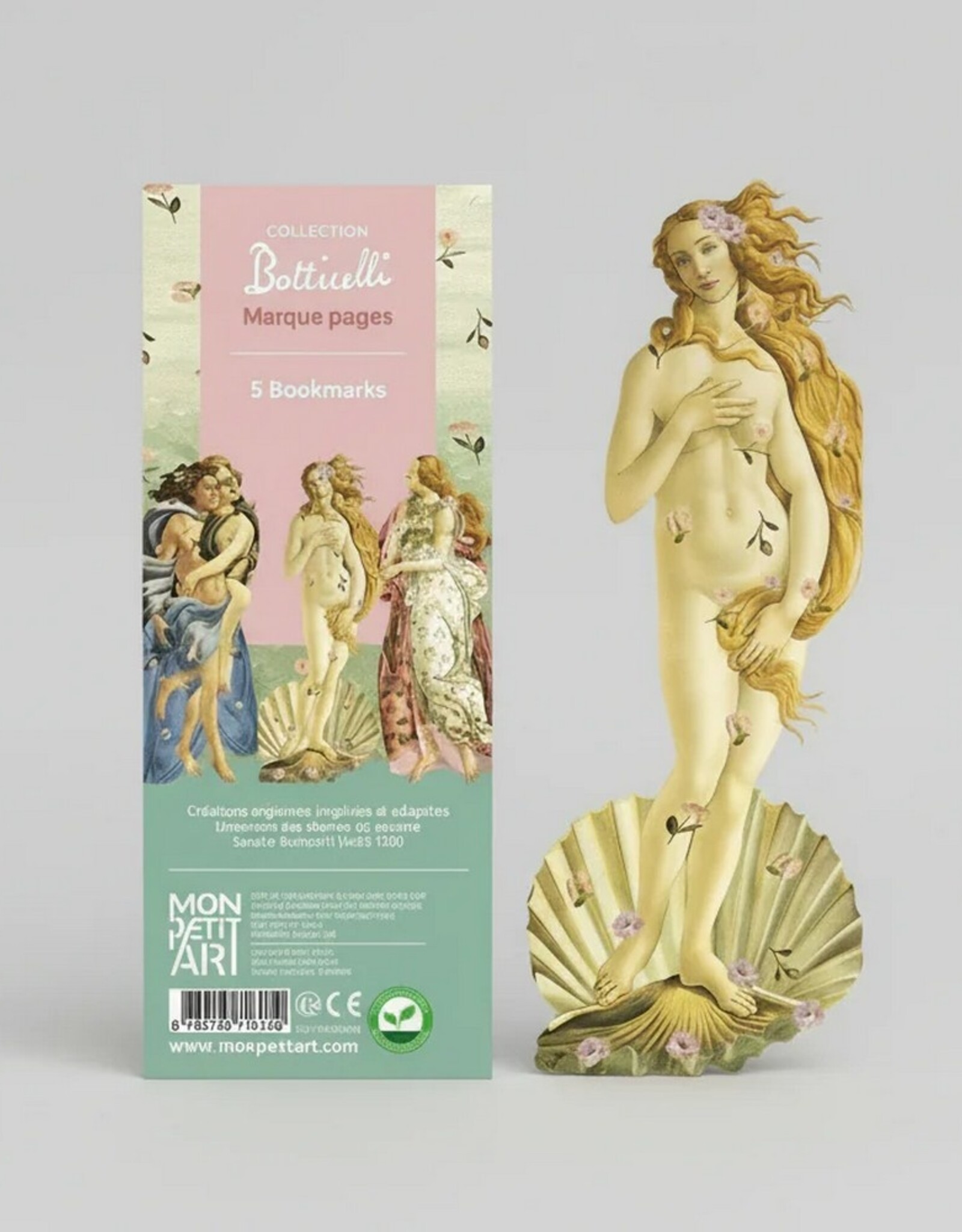 Mon Petit Art Boekenlegger 5 stuks Botticelli