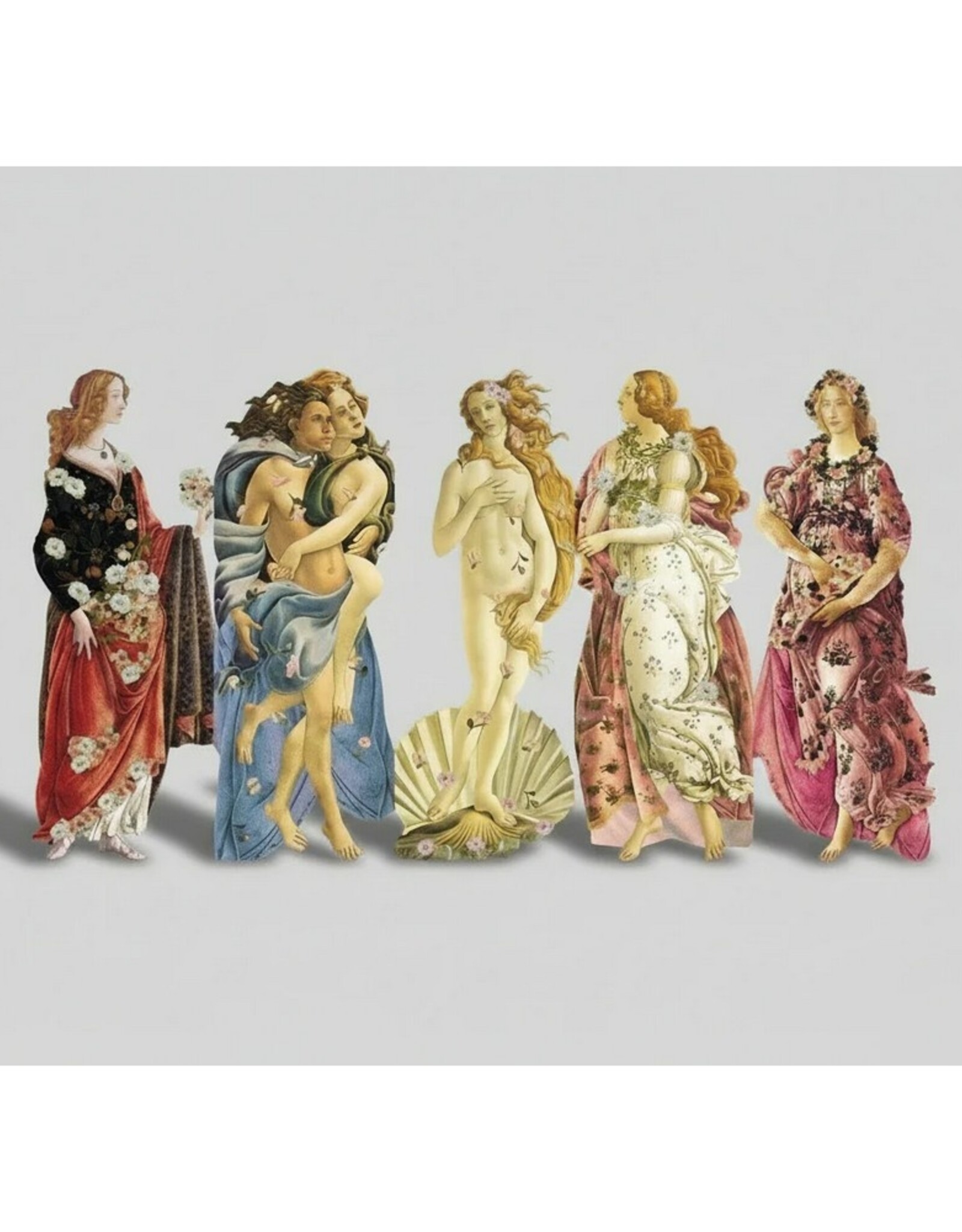 Mon Petit Art Boekenlegger 5 stuks Botticelli