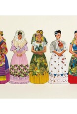 Mon Petit Art Boekenlegger 5 stuks Frida Kahlo