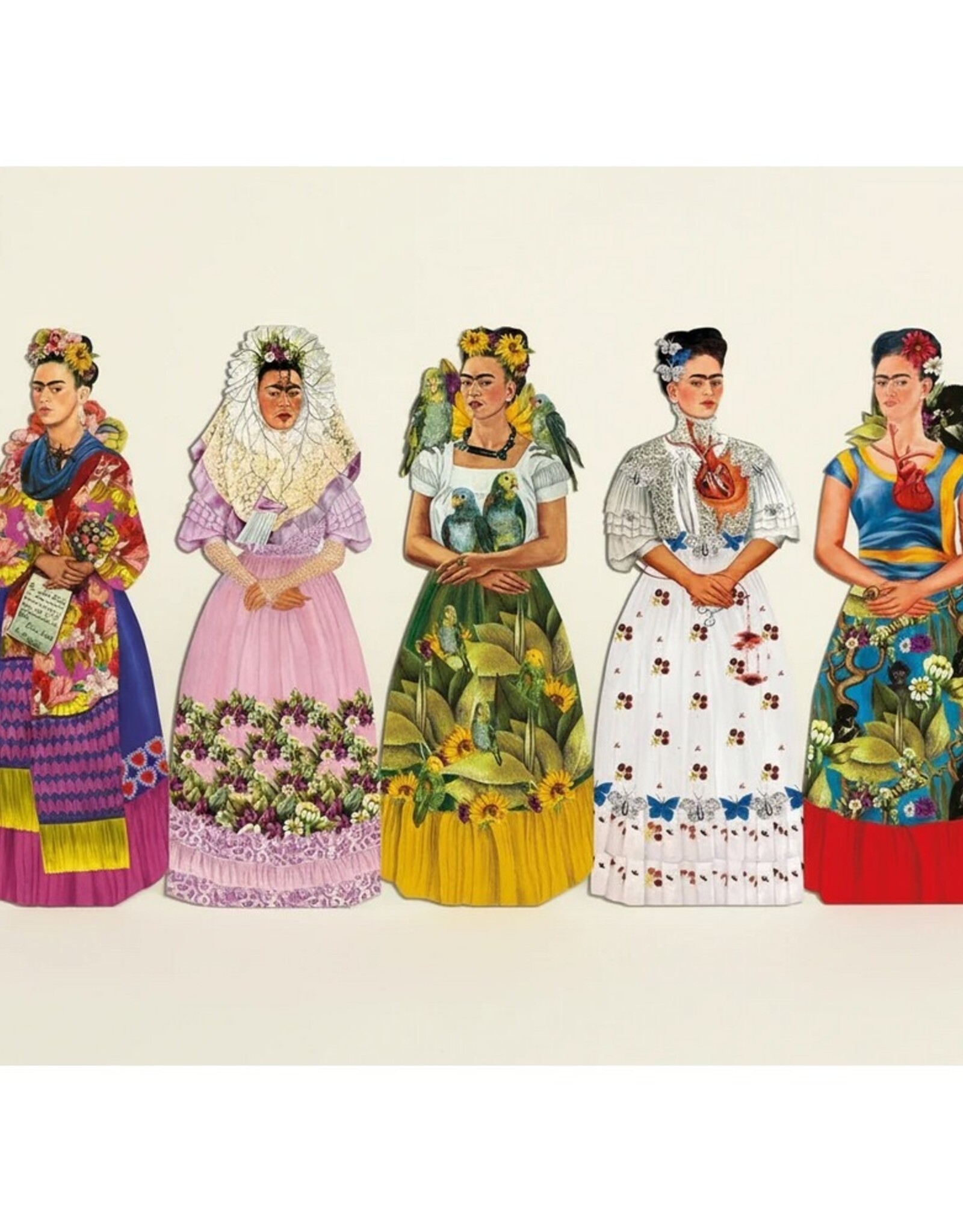 Mon Petit Art Boekenlegger 5 stuks Frida Kahlo