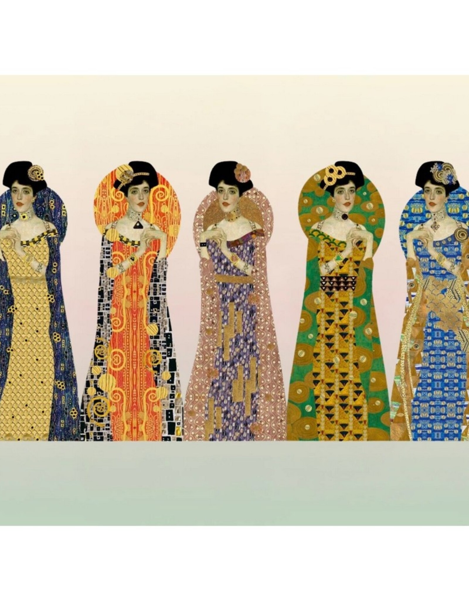 Mon Petit Art Boekenlegger 5 stuks Klimt Adéle